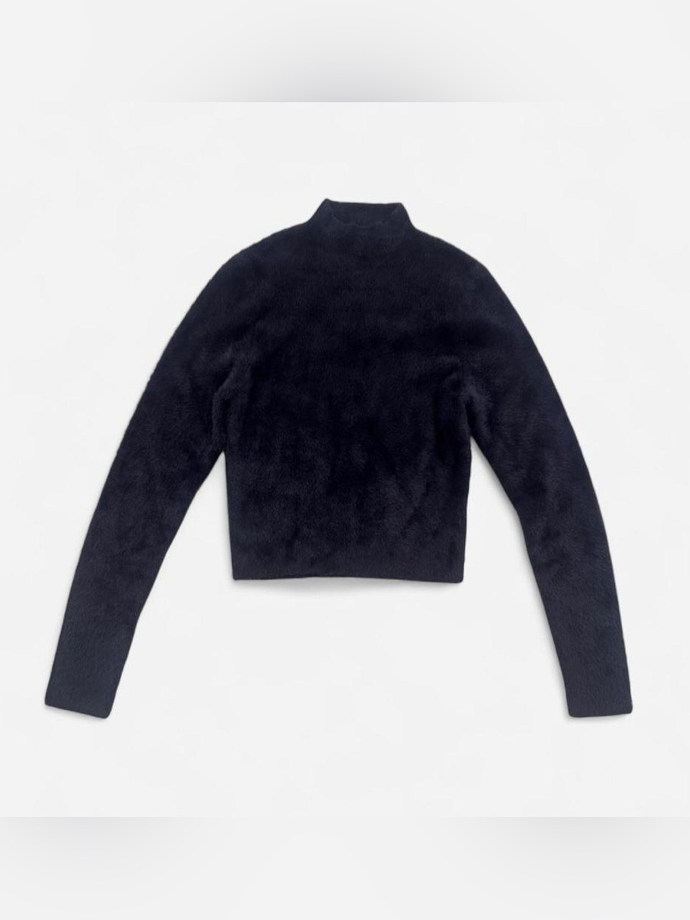 Aritzia Babaton fluffy-knit mock neck sweater